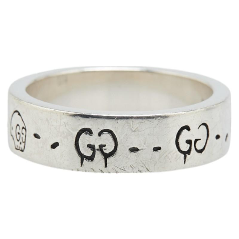 GUCCI（グッチ） GG ゴースト リング 指輪 #18 SV925 シルバー メンズ