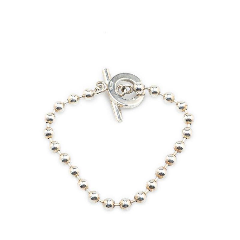 グッチ ボールチェーン ブレスレット SV925 シルバー レディース GUCCI 【中古】 GUCCI（グッチ） ボールチェーン ブレスレット SV925 シルバー