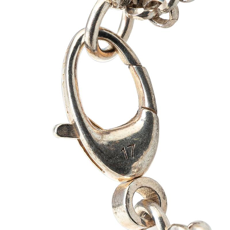 グッチ ダブルG キーチャーム ブレスレット #17 SV925 シルバー