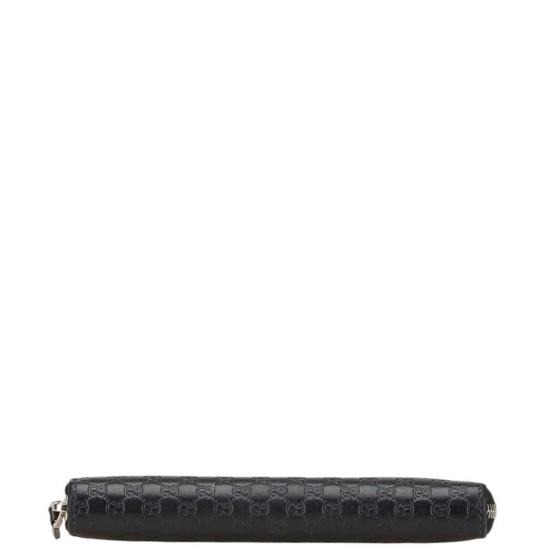 GUCCI（グッチ） マイクログッチシマ ラウンドファスナー 長財布