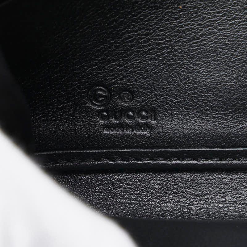 GUCCI（グッチ） マイクログッチシマ ラウンドファスナー 長財布