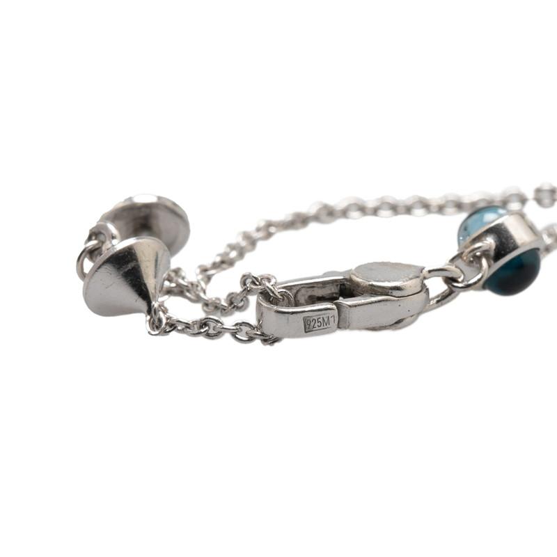 GUCCI（グッチ） ハートモチーフ ネックレス SV925 シルバー ブルー