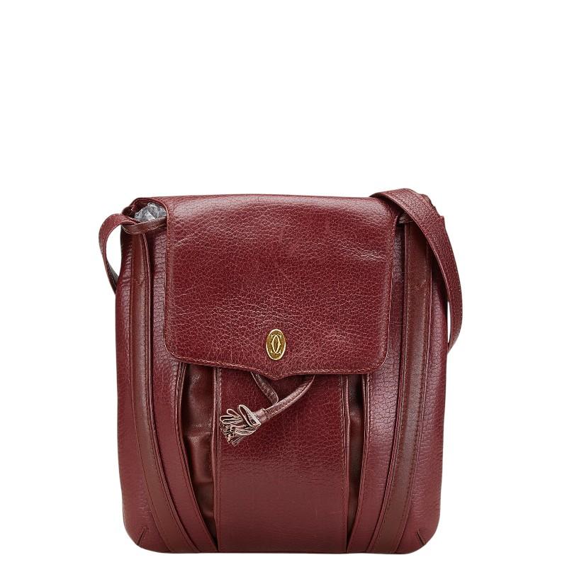 Cartier カルティエ マストライン 斜め掛け ショルダーバッグ Cartier カルティエ マストライン 斜め掛け ショルダーバッグ