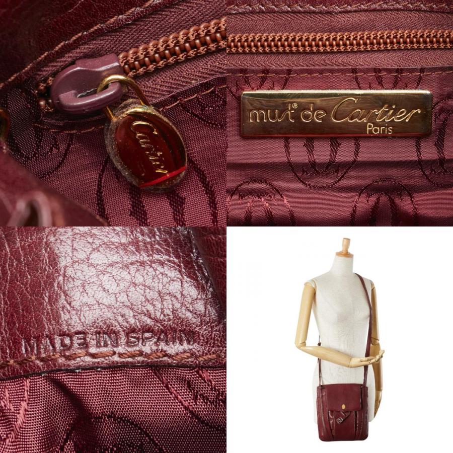 Cartier カルティエ マストライン 斜め掛け ショルダーバッグ Cartier カルティエ マストライン 斜め掛け ショルダーバッグ