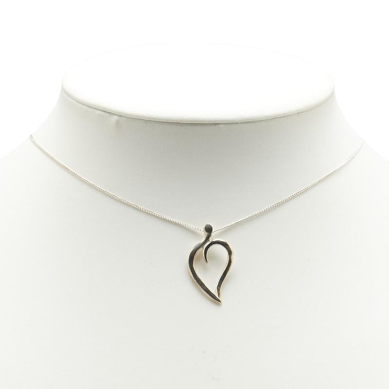 ［TIFFANY & Co. ］シルバーリーフネックレス TIFFANY&Co.（ティファニー） リーフ ネックレス SV925 シルバー