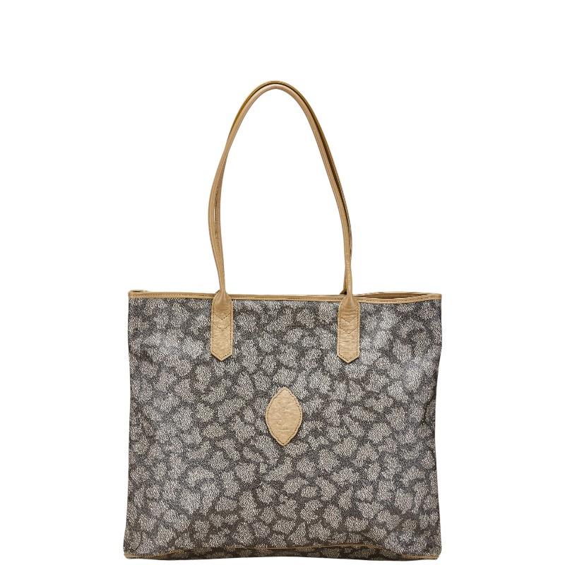 極美品】YSL イヴサンローラン トートバッグ PVC ジラフ柄 【公式通販】