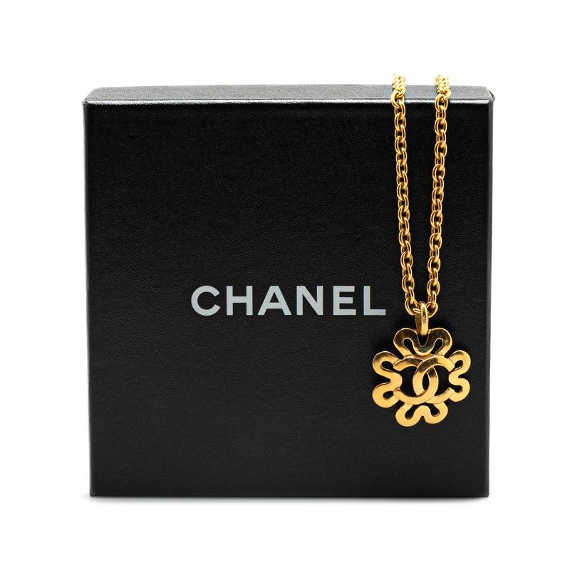 CHANEL（シャネル） ヴィンテージ ココマーク ネックレス ゴールド 
