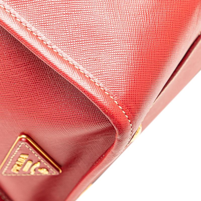PRADA プラダ 三角ロゴプレート サフィアーノ ハンドバッグ PRADA プラダ 三角ロゴプレート サフィアーノ ハンドバッグ