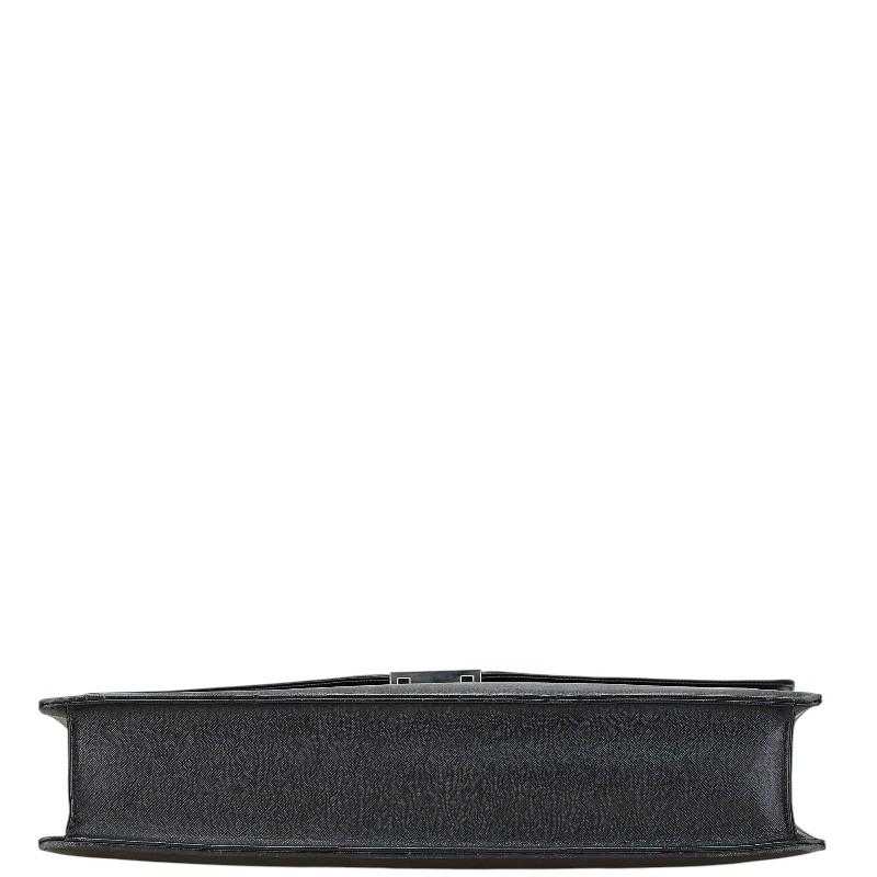 BURBERRY バーバリー ビジネスバッグ ブラック レザー メンズ