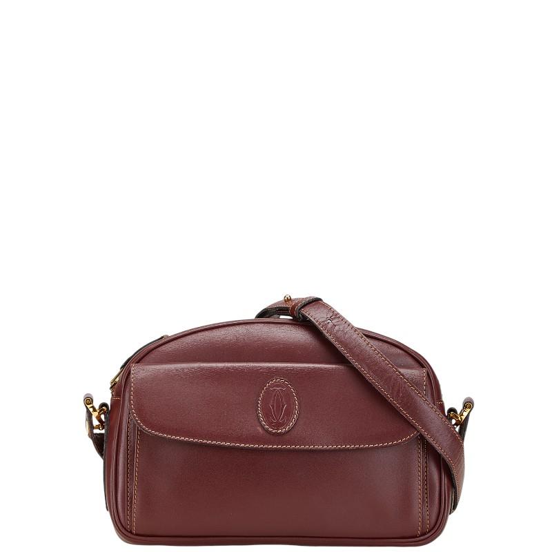 Cartier カルティエ マストライン 斜め掛け ショルダーバッグ Cartier カルティエ マストライン 斜め掛け ショルダーバッグ