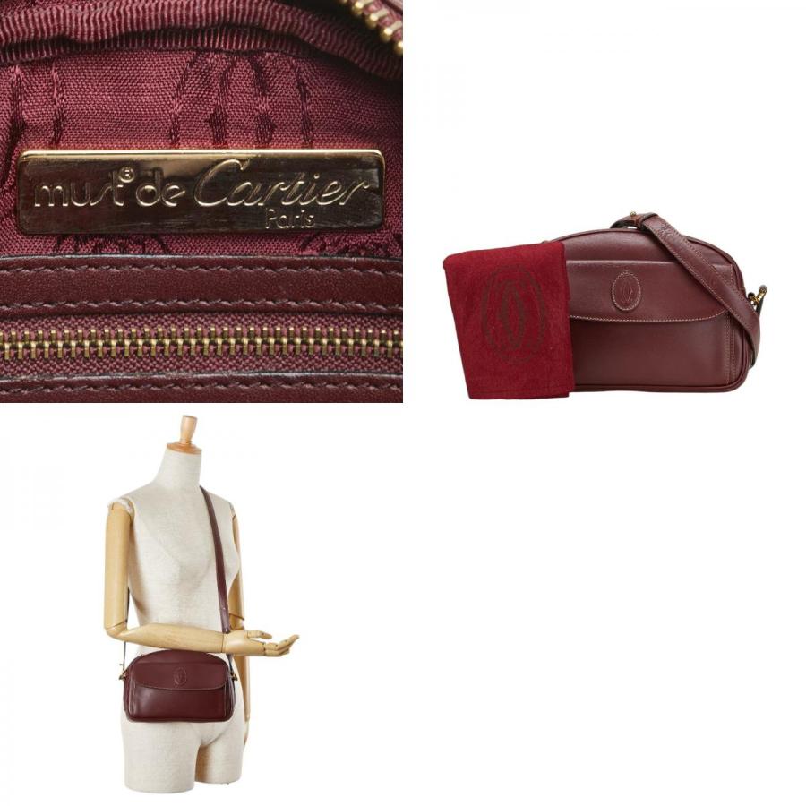 Cartier カルティエ マストライン 斜め掛け ショルダーバッグ Cartier カルティエ マストライン 斜め掛け ショルダーバッグ