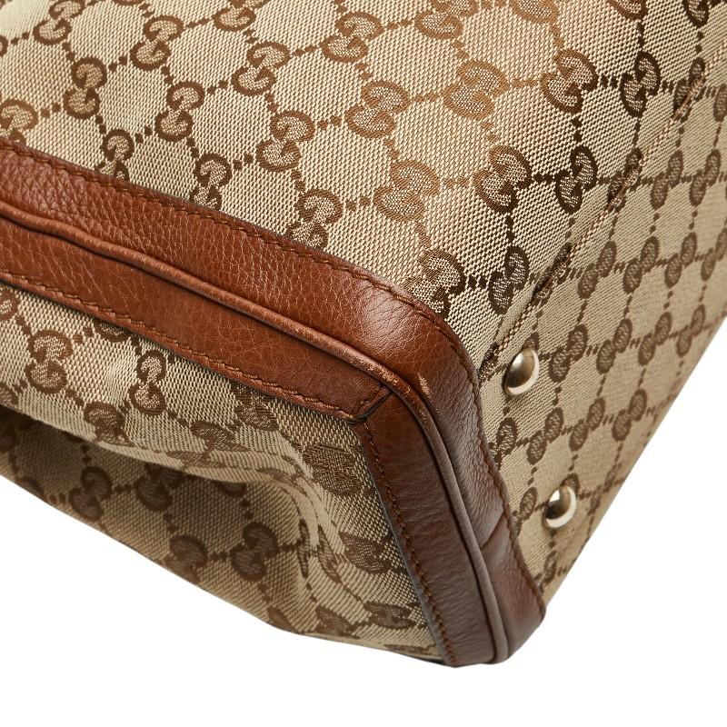 GUCCI グッチ GGキャンバス バンブー タッセル ショルダーバッグ