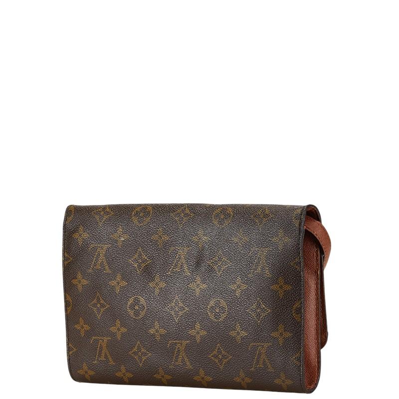 Louis Vuitton ダークブラウン バッグ LOUIS VUITTON ルイ ヴィトン モノグラム ボルドー24 斜め掛け