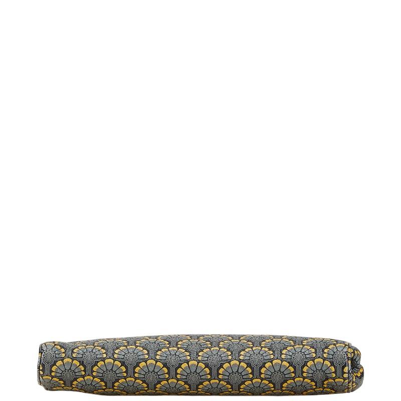 miu miu（ミュウミュウ） マドラスプリント クラッチバッグ 5NE455