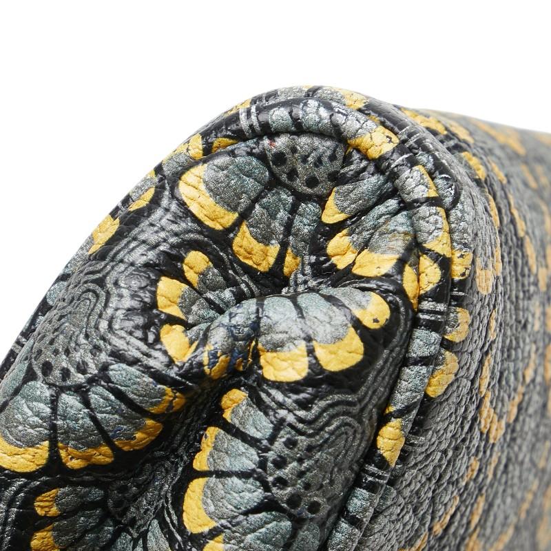 miu miu（ミュウミュウ） マドラスプリント クラッチバッグ 5NE455