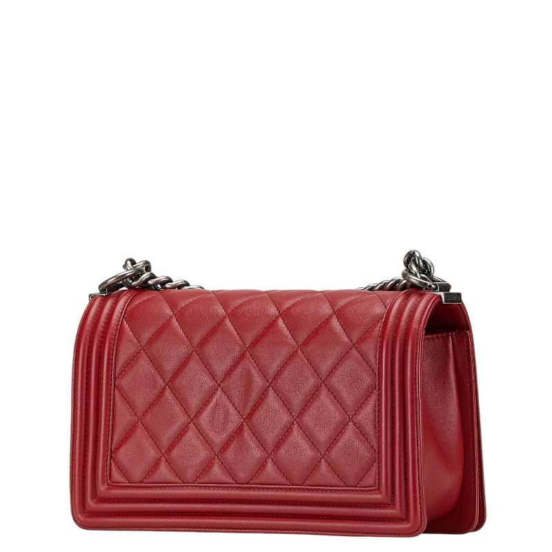 CHANEL シャネル ココマーク ボーイシャネル25 斜め掛け チェーン 
