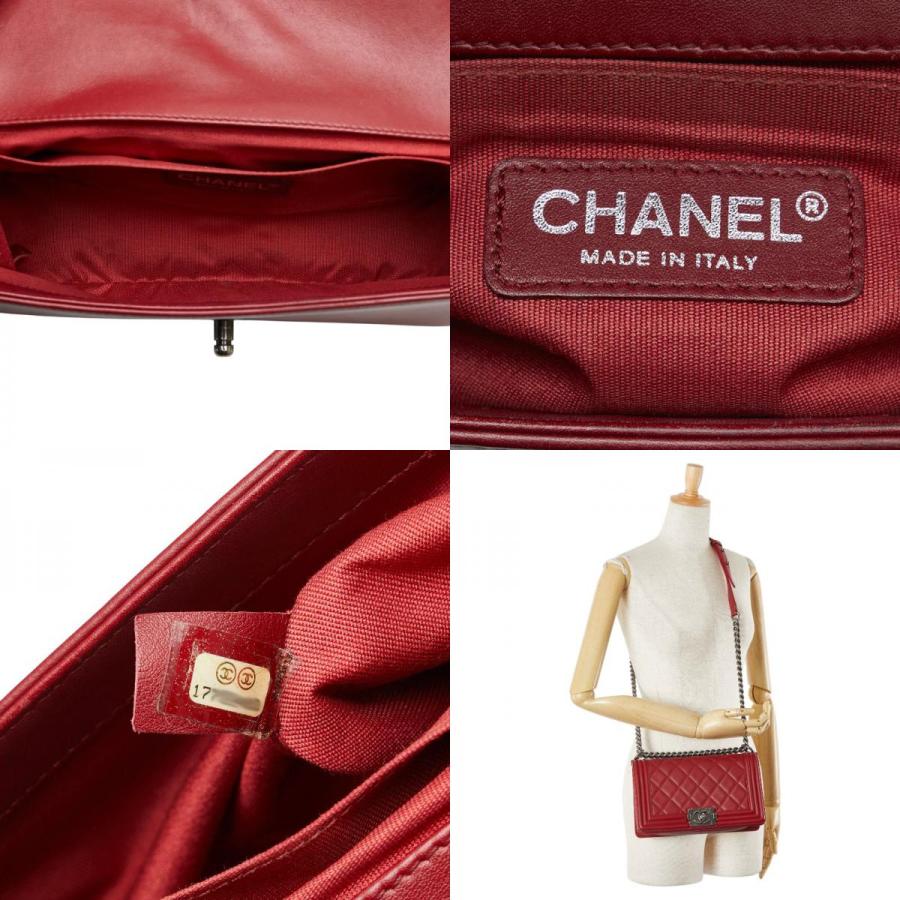 CHANEL シャネル ココマーク ボーイシャネル25 斜め掛け チェーン 