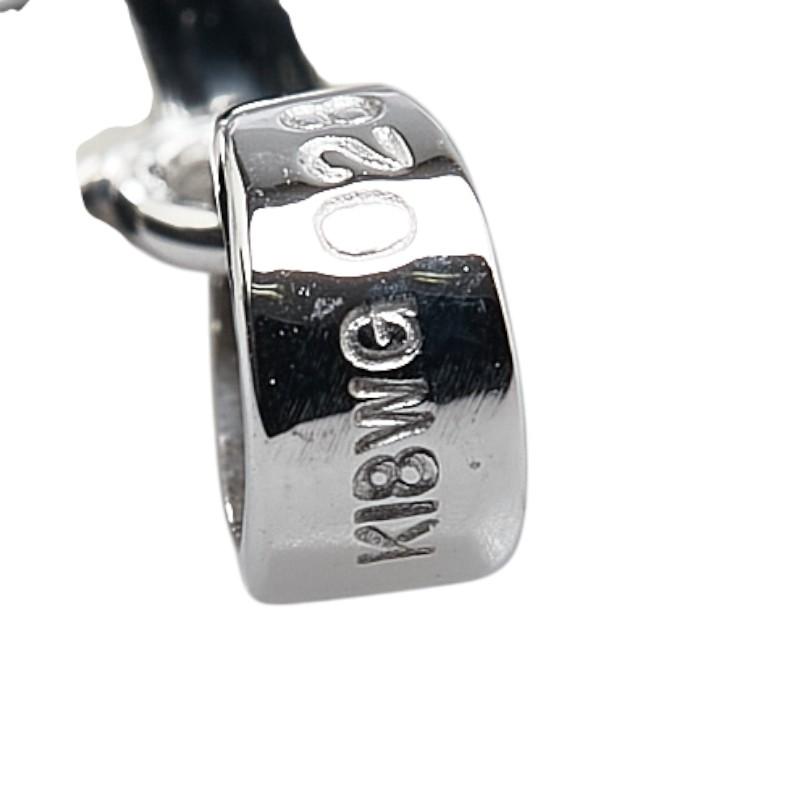 K18WG ホワイトゴールド ダイヤ0.28ct ハート モチーフ ペンダント