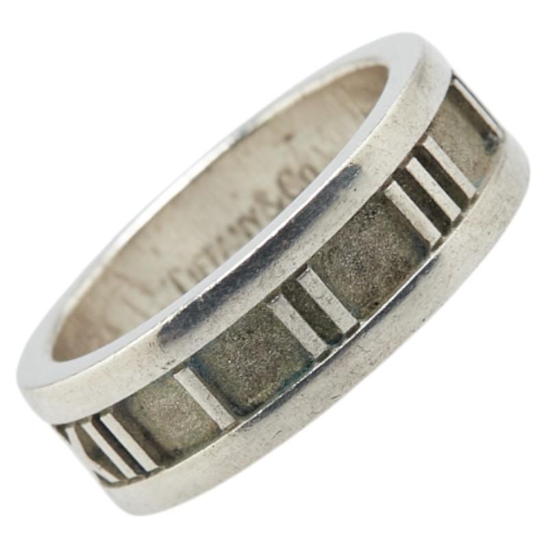 ティファニー アトラスリング SV925 13号 中古美品 TIFFANY&Co. ティファニー アトラス リング 指輪 SV925 シルバー