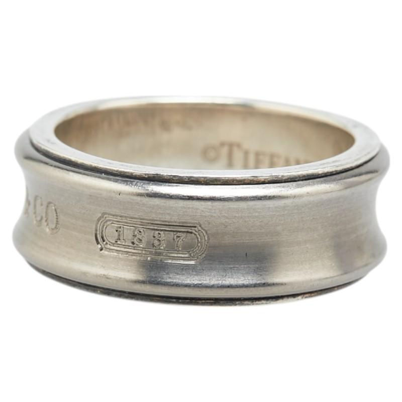 TIFFANY&Co.（ティファニー） 1837 リング 指輪 SV925 シルバー チタン