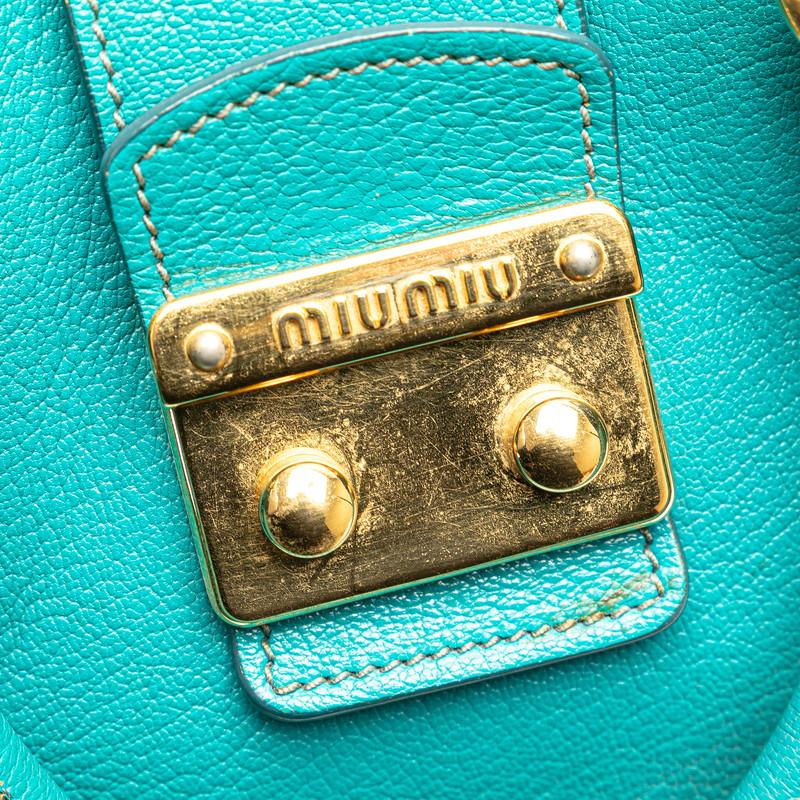 miu ミュウミュウ マドラス ハンドバッグ ショルダーバッグ 2WAY  