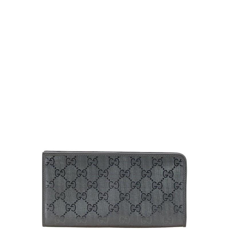 GUCCI（グッチ） GGインプリメ 長財布 L字ファスナー 245978 グレー