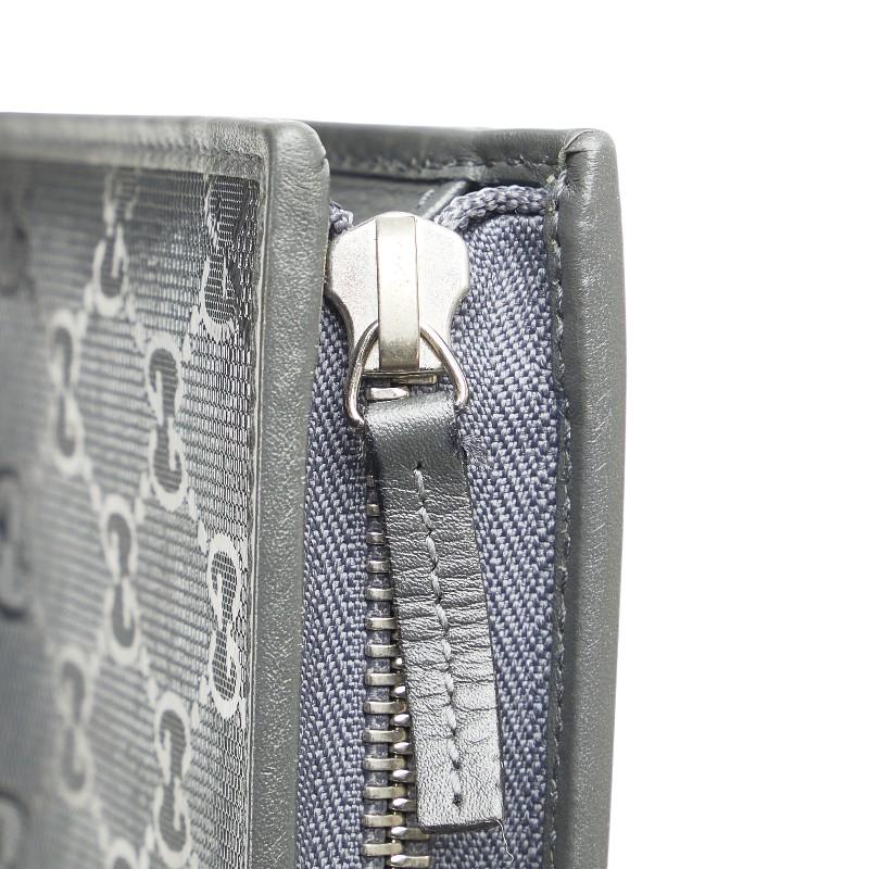 GUCCI（グッチ） GGインプリメ 長財布 L字ファスナー 245978 グレー