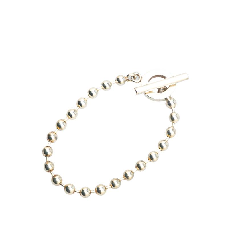 【GUCCI】 チェーンブレスレット　SV925 グッチ GUCCI スクエアリンクチェーン ブレスレット SV925