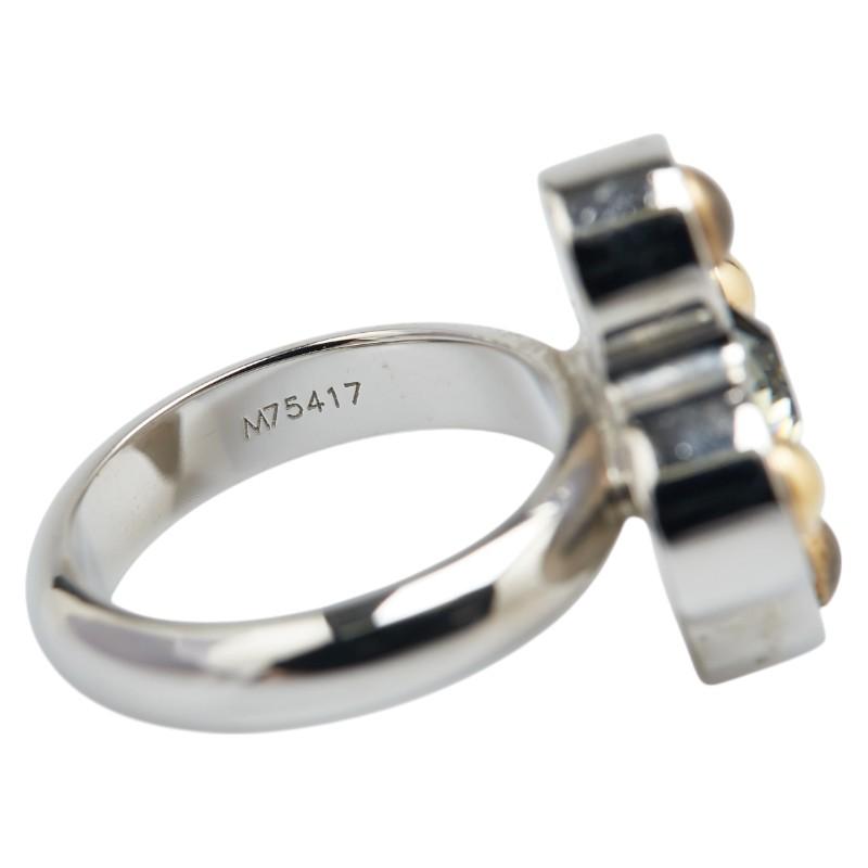 LOUIS VUITTON バーグ ラブレターズ リング M LOUIS VUITTON ルイヴィトン バーグ ラブレターズリング 指輪