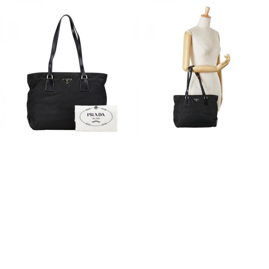 PRADA（プラダ） 三角ロゴプレート ハンドバッグ トートバッグ