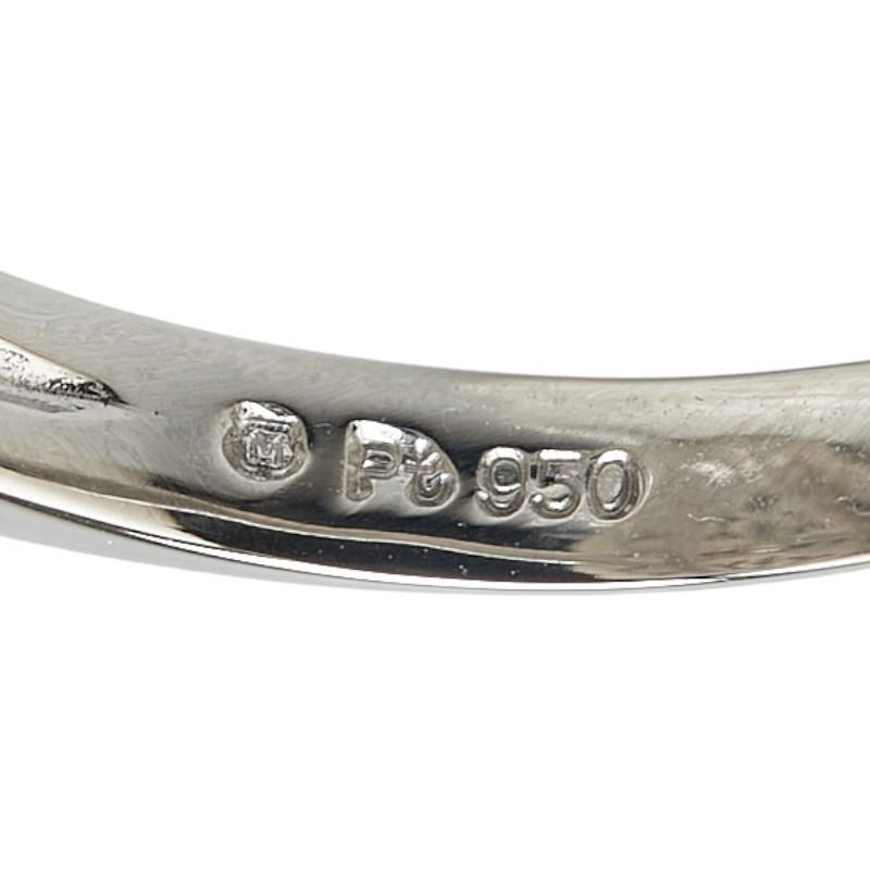 MIKIMOTO（ミキモト） Pt950 プラチナ シェル ベビーパール約3mm 象嵌