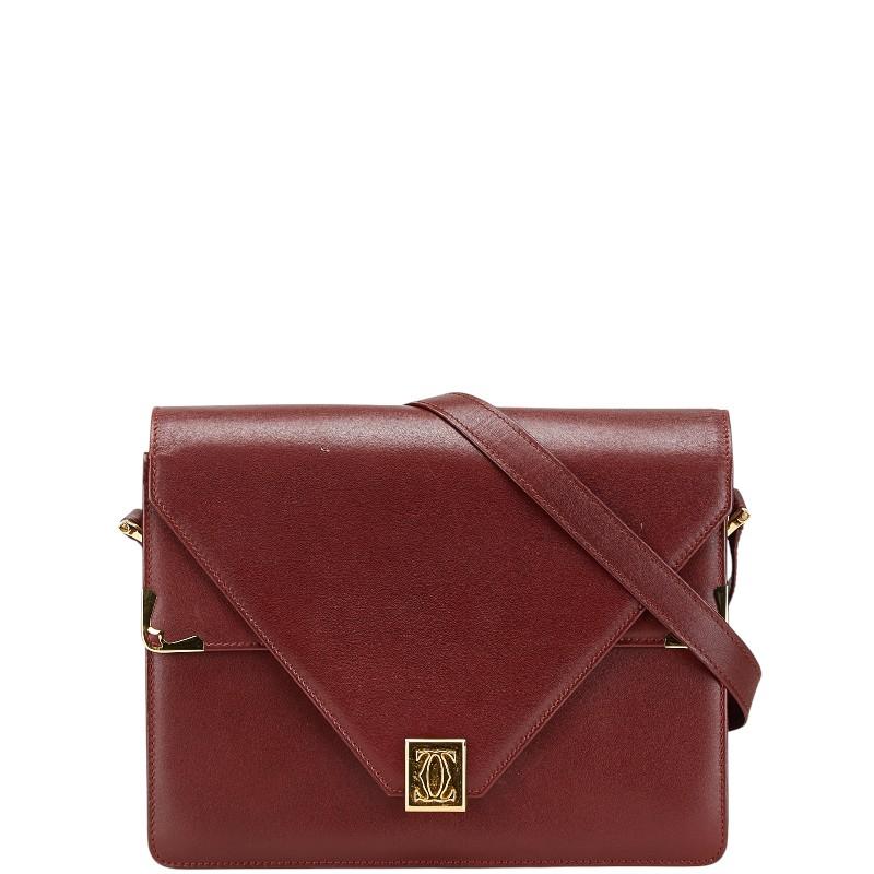 Cartier カルティエ マストライン 斜め掛け ショルダーバッグ Cartier カルティエ マストライン 斜め掛け ショルダーバッグ