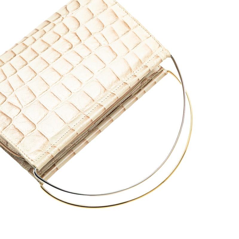 Cartier カルティエ トリニティ ハンドバッグ ベージュ レザー Cartier カルティエ トリニティ ハンドバッグ ベージュ レザー