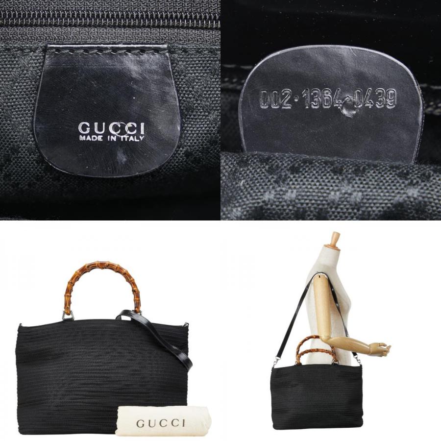 GUCCI グッチ バンブー ハンドバッグ ショルダーバッグ 2WAY
