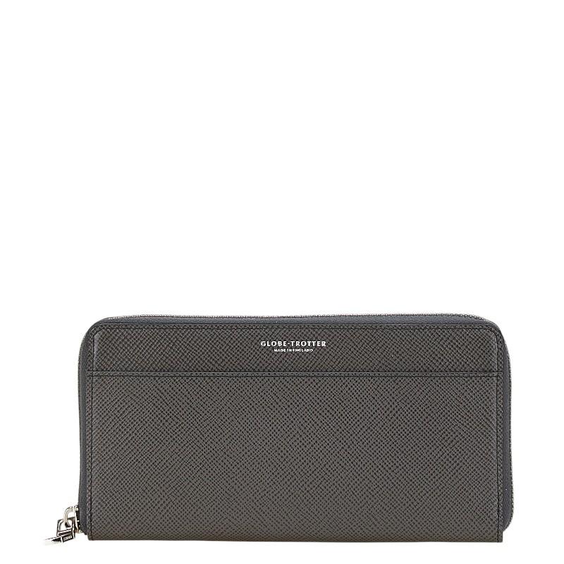 【未使用】GROBE TROTTER グローブトロッター　ラウンドジップ　長財布 中古・古着通販】GLOBE-TROTTER (グローブトロッター) ラウンド