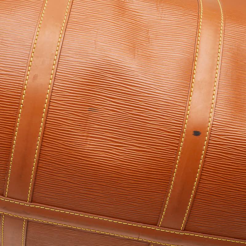 LOUIS VUITTON 付属品付き　キーポル55 エピ　ケニアブラウン LOUIS VUITTON ルイ ヴィトン エピ キーポル55 ボストンバッグ