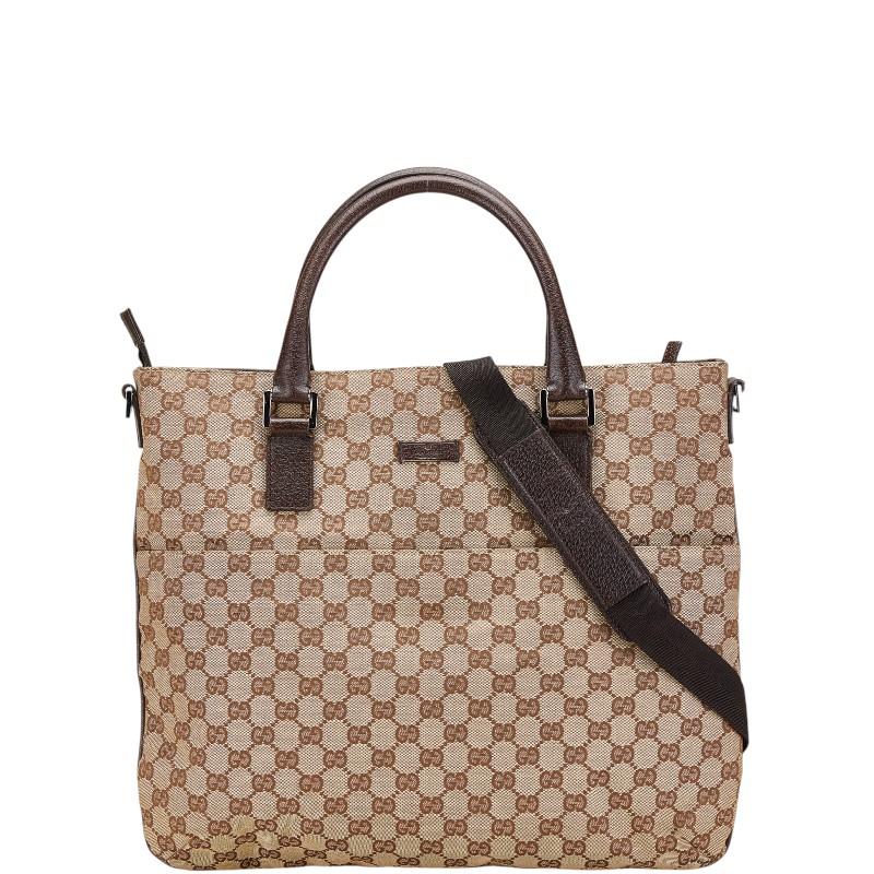 GUCCI（グッチ） GGキャンバス トートバッグ ショルダーバッグ 2WAY