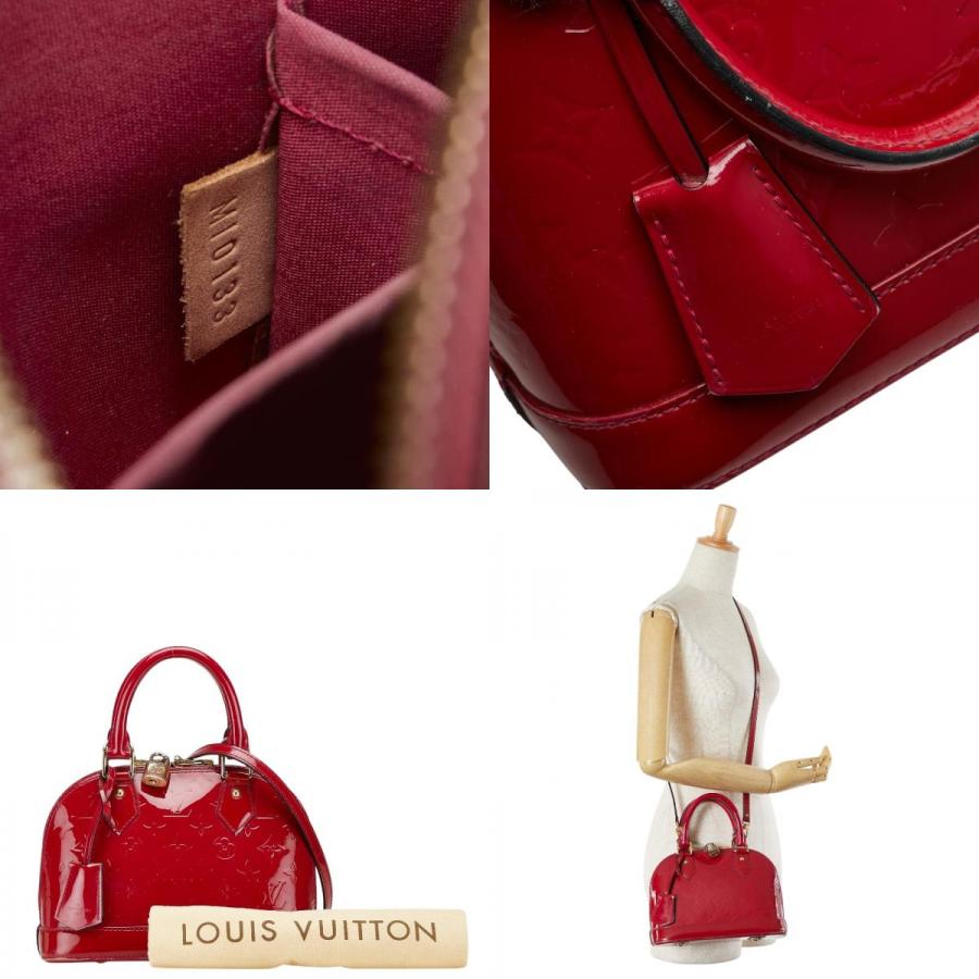 ルイヴィトン アルマBB ヴェルニ ハンドバッグ ショルダーバッグ 2WAY LOUIS VUITTON（ルイ・ヴィトン） アルマBB ヴェルニ シャンパーニュ