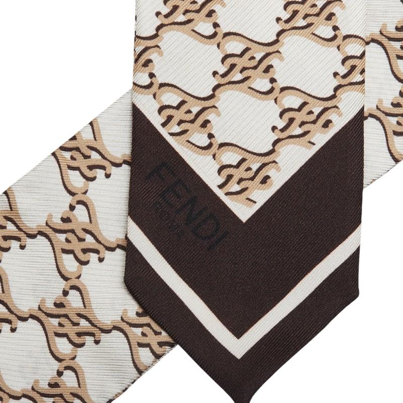 FENDI（フェンディ） ラッピー スカーフ FXT011 ベージュ ブラウン