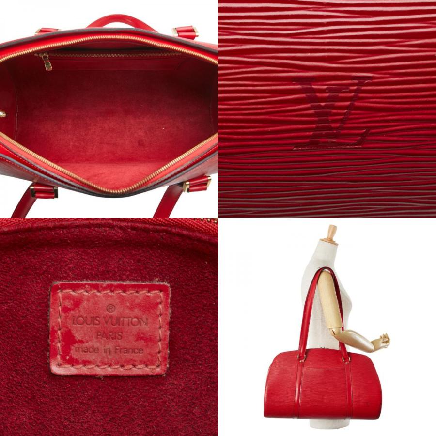 ルイ ヴィトン エピ ソルフェリーノ45 ショルダーバッグ ボストンバッグ M42867 カスティリアンレッド レザー LOUIS VUITTON 【中古】 LOUIS VUITTON（ルイ・ヴィトン） ルイ ヴィトン エピ ソルフェリーノ
