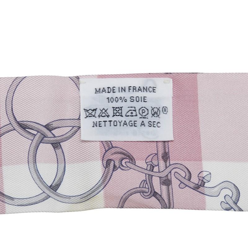 エルメス モール・エ・グルメット・ヴィシー シルクスカーフ HERMES エルメス 18SS ツイリー モール エ グルメット ヴィシー