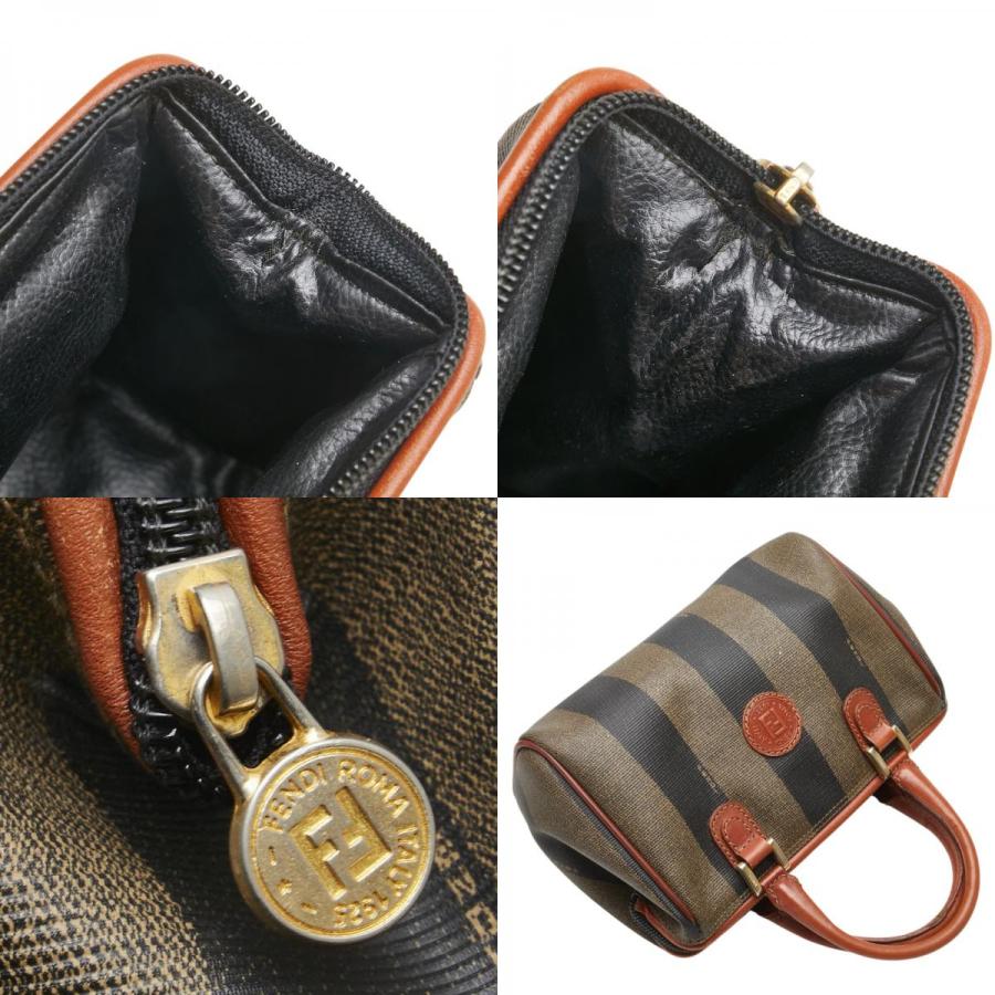 FENDI（フェンディ） ぺカン ハンドバッグ ミニボストンバッグ カーキ