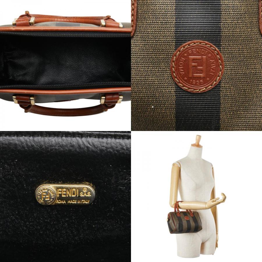 FENDI（フェンディ） ぺカン ハンドバッグ ミニボストンバッグ カーキ