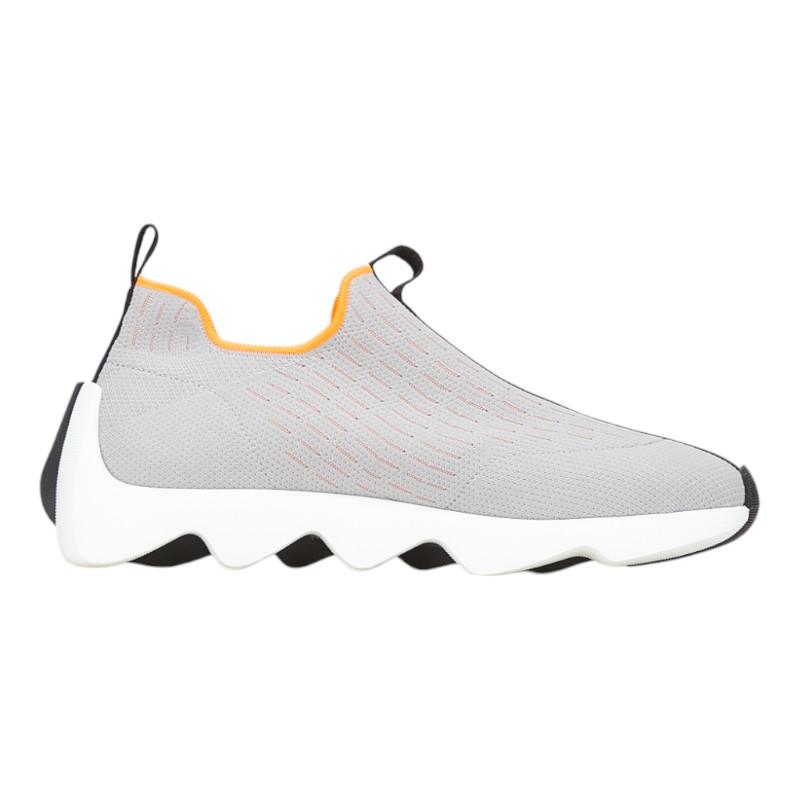 45 HERMES ノースリーブ グレー サイズ42 HERMES エルメス ノースリーブニット シルク ポリアミド XS