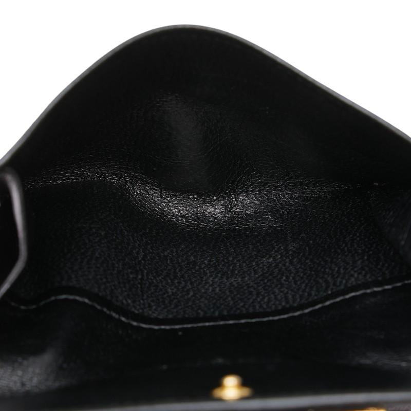 GUCCI（グッチ） バンブー 二つ折り財布 035 0959 1866 0 ブラック
