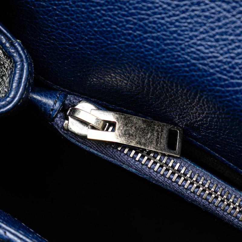 SAINT LAURENT ブルーショルダーバッグ サンローラン SAINT LAURENT ハンドバッグ ショルダーバッグ
