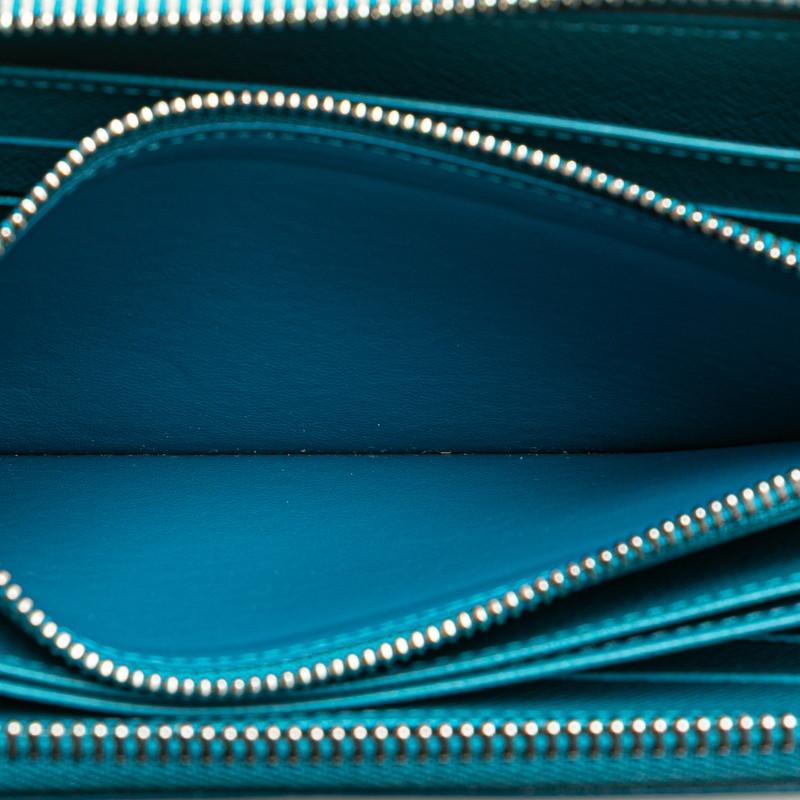 ルイヴィトン　エピ　ジッピーウォレット　ラウンドジップ　シアンM60311 LOUIS VUITTON ルイ ヴィトン エピ ジッピーウォレット ラウンド