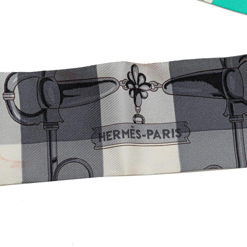 HERMES（エルメス） ツイリー MORS ET GOURMETTES VICHY アントラ