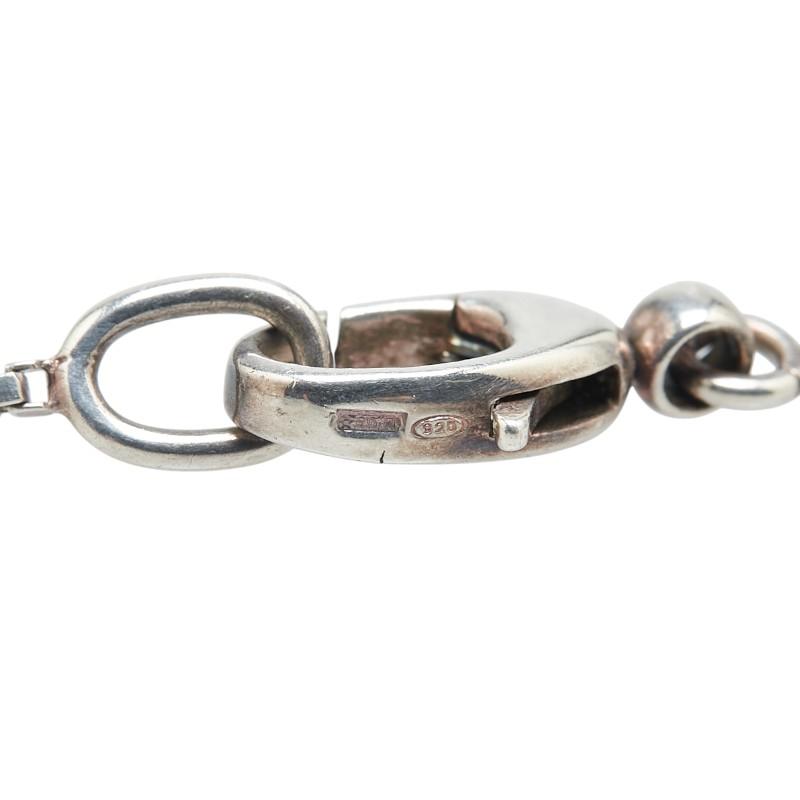 GUCCI（グッチ） バンブー ハート モチーフ ネックレス SV925 シルバー