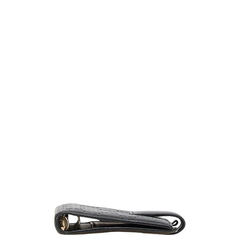 GUCCI（グッチ） グッチシマ 手帳カバー 115240 ブラック レザー